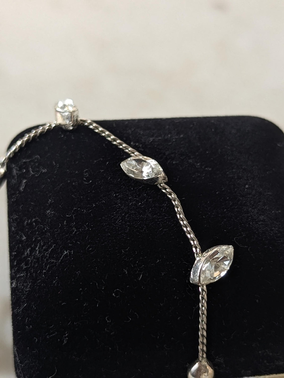 Vintage Napier Rhinestone Tennis Bracelet